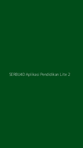 Tampilan Antarmuka Aplikasi Serbu4d Aplikasi Pendidikan Lite - 2