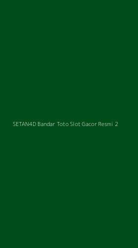 Tampilan Antarmuka Aplikasi Setan4d Bandar Toto Slot Gacor Resmi - 2