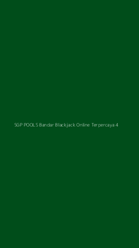 Tampilan Antarmuka Aplikasi Sgp Pools Bandar Blackjack Online Terpercaya - 4