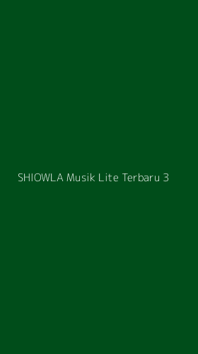 Tampilan Antarmuka Aplikasi Shiowla Musik Lite Terbaru - 3