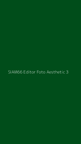 Tampilan Antarmuka Aplikasi Siam66 Editor Foto Aesthetic - 3