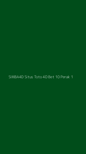 Tampilan Antarmuka Aplikasi Simba4d Situs Toto 4d Bet 10 Perak - 1