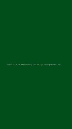 Tampilan Antarmuka Aplikasi Situs Slot Gacor 888 Data Sgp Hk Sdy Terlengkap Hari Ini - 3
