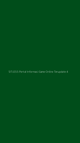 Tampilan Antarmuka Aplikasi Situs55 Portal Informasi Game Online Terupdate - 4