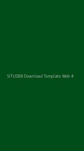Tampilan Antarmuka Aplikasi Situs88 Download Template Web - 4