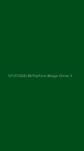 Tampilan Antarmuka Aplikasi Situstogel88 Platform Belajar Online - 3