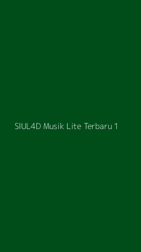 Tampilan Antarmuka Aplikasi Siul4d Musik Lite Terbaru - 1