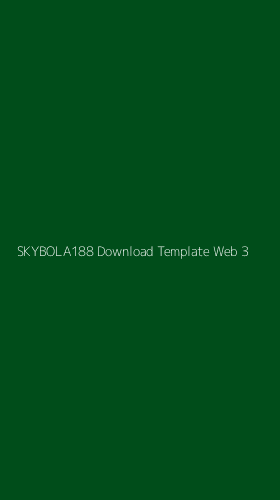 Tampilan Antarmuka Aplikasi Skybola188 Download Template Web - 3