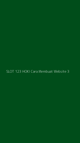 Tampilan Antarmuka Aplikasi Slot 123 Hoki Cara Membuat Website - 3
