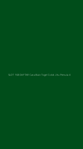 Tampilan Antarmuka Aplikasi Slot 168 Daftar Cara Main Togel Colok Jitu Pemula - 4