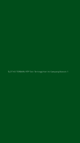 Tampilan Antarmuka Aplikasi Slot 4d Terbaru Rtp Slot Tertinggi Hari Ini Gampang Maxwin - 1