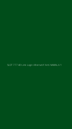 Tampilan Antarmuka Aplikasi Slot 777 4d Link Login Alternatif Anti Nawala - 1