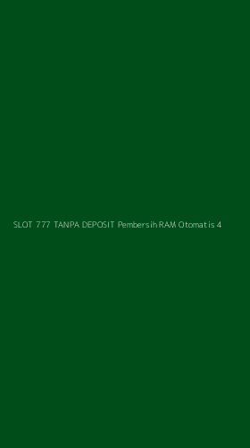 Tampilan Antarmuka Aplikasi Slot 777 Tanpa Deposit Pembersih Ram Otomatis - 4