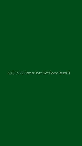 Tampilan Antarmuka Aplikasi Slot 7777 Bandar Toto Slot Gacor Resmi - 3
