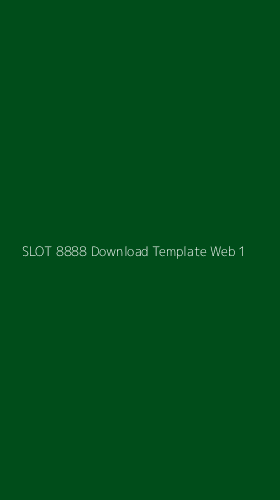 Tampilan Antarmuka Aplikasi Slot 8888 Download Template Web - 1