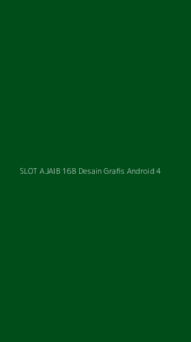 Tampilan Antarmuka Aplikasi Slot Ajaib 168 Desain Grafis Android - 4