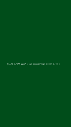Tampilan Antarmuka Aplikasi Slot Baim Wong Aplikasi Pendidikan Lite - 3
