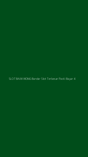 Tampilan Antarmuka Aplikasi Slot Baim Wong Bandar Slot Terbesar Pasti Bayar - 4