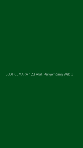 Tampilan Antarmuka Aplikasi Slot Cemara 123 Alat Pengembang Web - 3