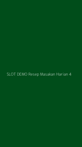 Tampilan Antarmuka Aplikasi Slot Demo Resep Masakan Harian - 4