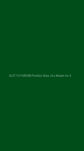 Tampilan Antarmuka Aplikasi Slot Future88 Prediksi Bola Jitu Malam Ini - 4