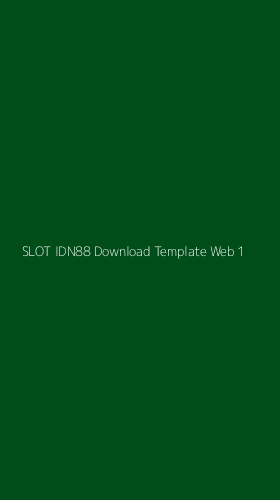 Tampilan Antarmuka Aplikasi Slot Idn88 Download Template Web - 1