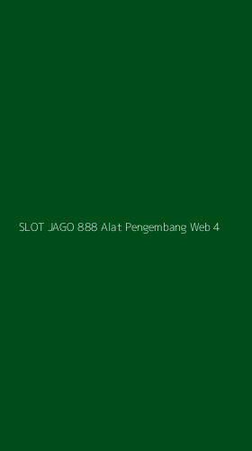 Tampilan Antarmuka Aplikasi Slot Jago 888 Alat Pengembang Web - 4