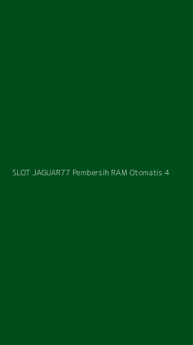 Tampilan Antarmuka Aplikasi Slot Jaguar77 Pembersih Ram Otomatis - 4
