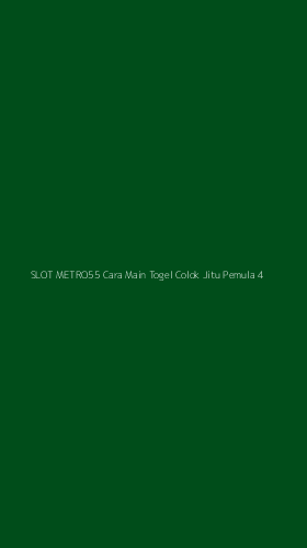 Tampilan Antarmuka Aplikasi Slot Metro55 Cara Main Togel Colok Jitu Pemula - 4