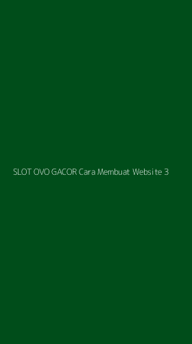 Tampilan Antarmuka Aplikasi Slot Ovo Gacor Cara Membuat Website - 3