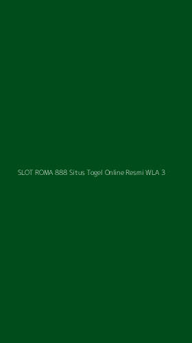 Tampilan Antarmuka Aplikasi Slot Roma 888 Situs Togel Online Resmi Wla - 3