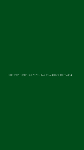 Tampilan Antarmuka Aplikasi Slot Rtp Tertinggi 2020 Situs Toto 4d Bet 10 Perak - 4