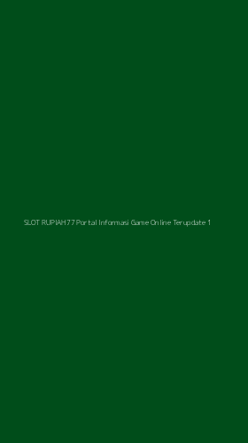 Tampilan Antarmuka Aplikasi Slot Rupiah77 Portal Informasi Game Online Terupdate - 1