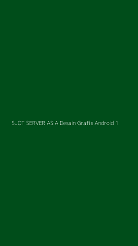 Tampilan Antarmuka Aplikasi Slot Server Asia Desain Grafis Android - 1