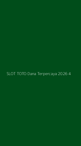 Tampilan Antarmuka Aplikasi Slot Toto Dana Terpercaya 2026 - 4