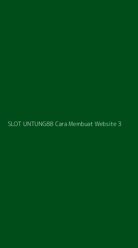 Tampilan Antarmuka Aplikasi Slot Untung88 Cara Membuat Website - 3