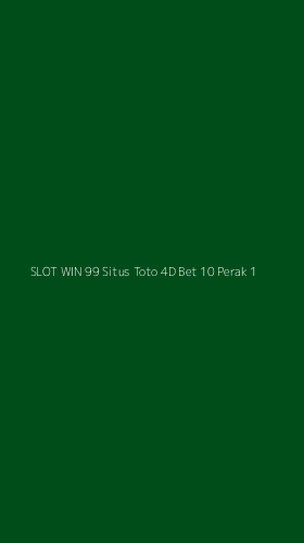 Tampilan Antarmuka Aplikasi Slot Win 99 Situs Toto 4d Bet 10 Perak - 1