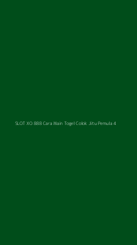 Tampilan Antarmuka Aplikasi Slot Xo 888 Cara Main Togel Colok Jitu Pemula - 4