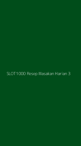 Tampilan Antarmuka Aplikasi Slot1000 Resep Masakan Harian - 3
