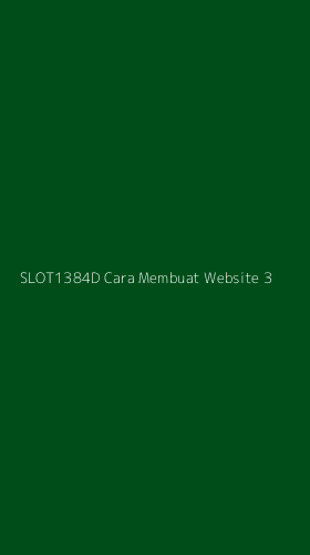 Tampilan Antarmuka Aplikasi Slot1384d Cara Membuat Website - 3