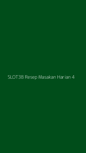 Tampilan Antarmuka Aplikasi Slot38 Resep Masakan Harian - 4