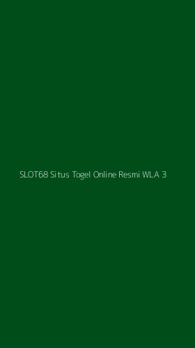 Tampilan Antarmuka Aplikasi Slot68 Situs Togel Online Resmi Wla - 3