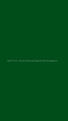 Tampilan Antarmuka Aplikasi SLOT77 IO - Portal Informasi Game Online Terupdate - 4
