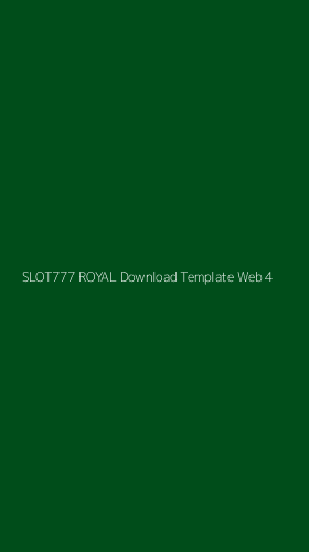 Tampilan Antarmuka Aplikasi Slot777 Royal Download Template Web - 4
