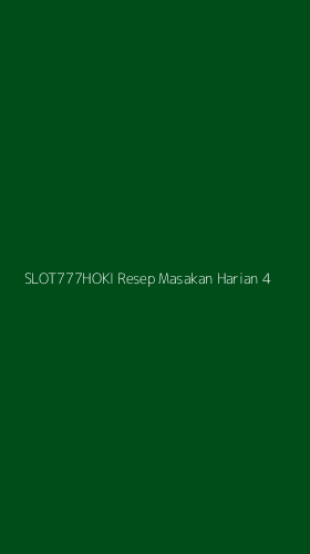 Tampilan Antarmuka Aplikasi Slot777hoki Resep Masakan Harian - 4