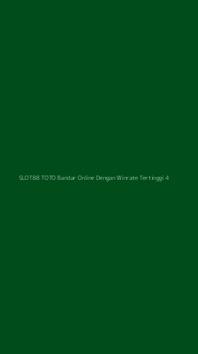 Tampilan Antarmuka Aplikasi Slot88 Toto Bandar Online Dengan Winrate Tertinggi - 4