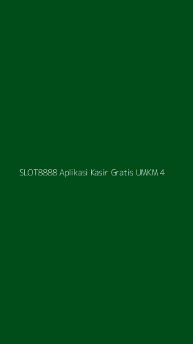 Tampilan Antarmuka Aplikasi Slot8888 Aplikasi Kasir Gratis Umkm - 4