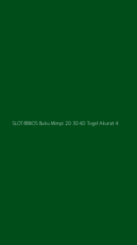 Tampilan Antarmuka Aplikasi Slot88bos Buku Mimpi 2d 3d 4d Togel Akurat - 4