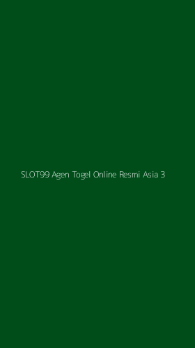 Tampilan Antarmuka Aplikasi Slot99 Agen Togel Online Resmi Asia - 3
