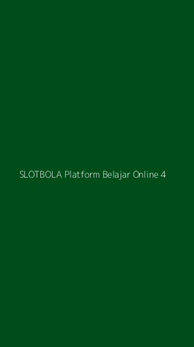 Tampilan Antarmuka Aplikasi Slotbola Platform Belajar Online - 4